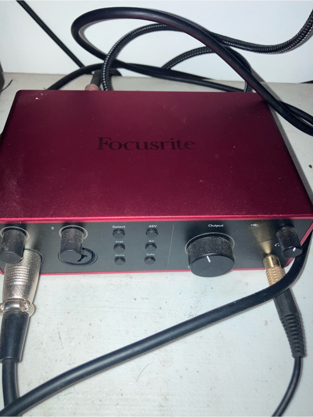 USB Audio Interface - Red
